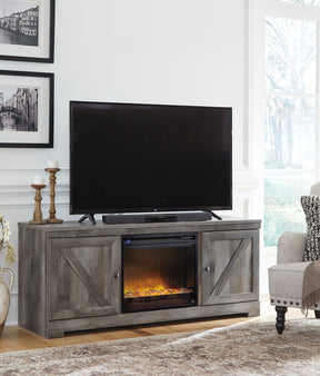 Wynnlow 63" TV Stand with Electric Fireplace - Half Price Furniture