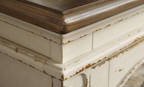 Realyn 74" TV Stand with Electric Fireplace - Half Price Furniture