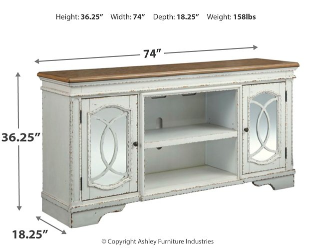 Realyn 74" TV Stand - Half Price Furniture