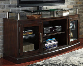 Chanceen 60" TV Stand with Electric Fireplace - TV Stand - Half Price Furniture