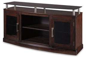 Chanceen 60" TV Stand with Electric Fireplace - TV Stand - Half Price Furniture