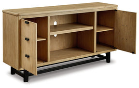 Freslowe TV Stand with Electric Fireplace - Half Price Furniture