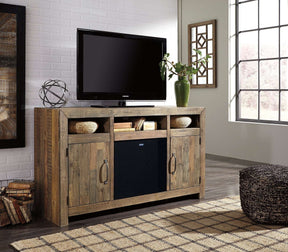 Sommerford 62" TV Stand with Electric Fireplace - Half Price Furniture