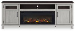 Darborn 88" TV Stand with Electric Fireplace - TV Stand - Half Price Furniture