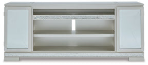 Flamory 72" TV Stand with Electric Fireplace - TV Stand - Half Price Furniture