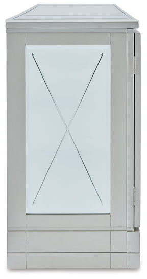 Flamory 72" TV Stand with Electric Fireplace - TV Stand - Half Price Furniture