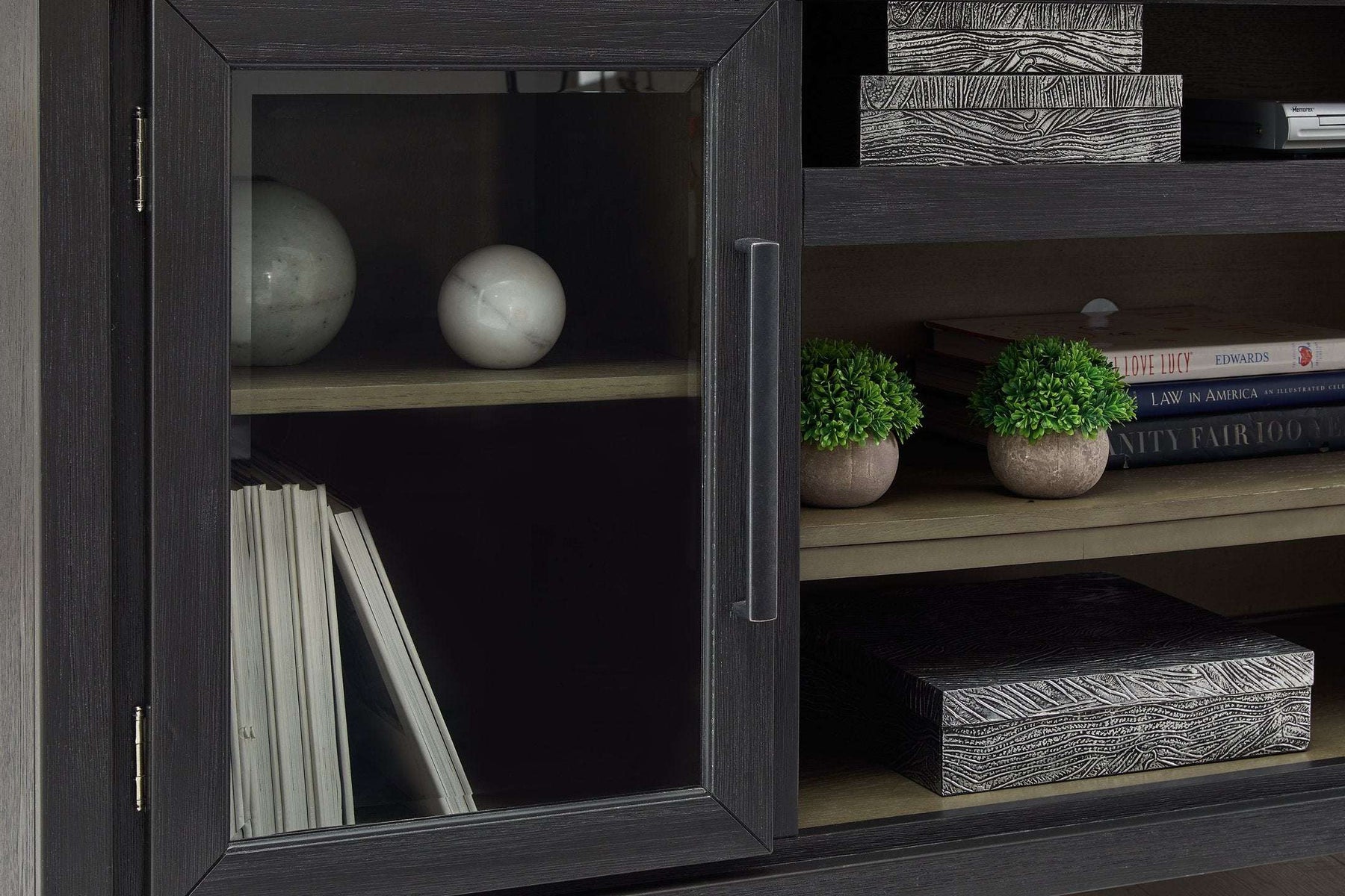 Foyland 83" TV Stand with Electric Fireplace - Half Price Furniture