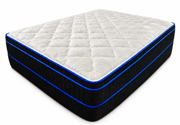 Ortho Black Pillow Top Mattress