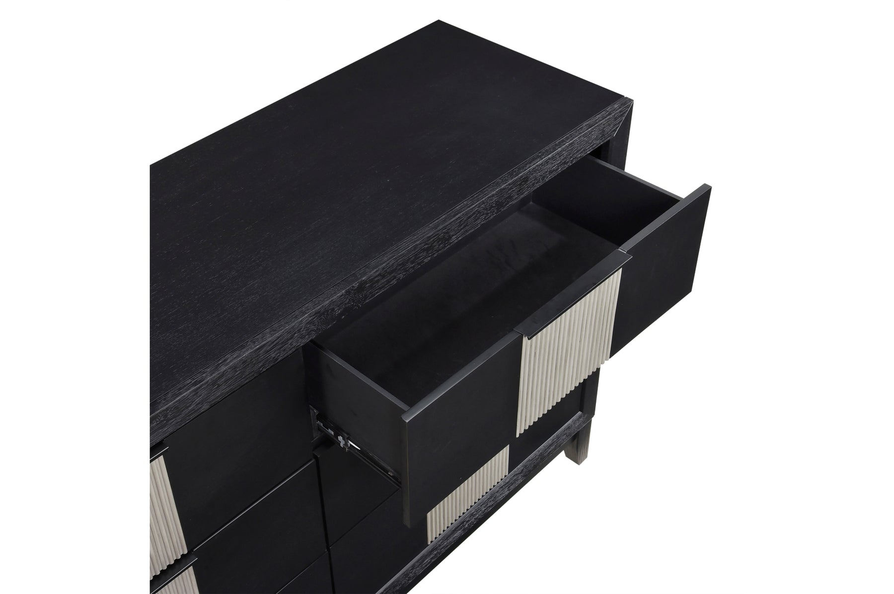 Dresser drawer and edge pull detail