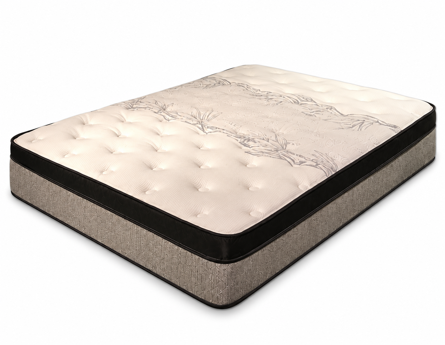 Copal PT 12 inch Bamboo Orthopedic Pillow Top Mattress - Half Price Furniture Las Vegas