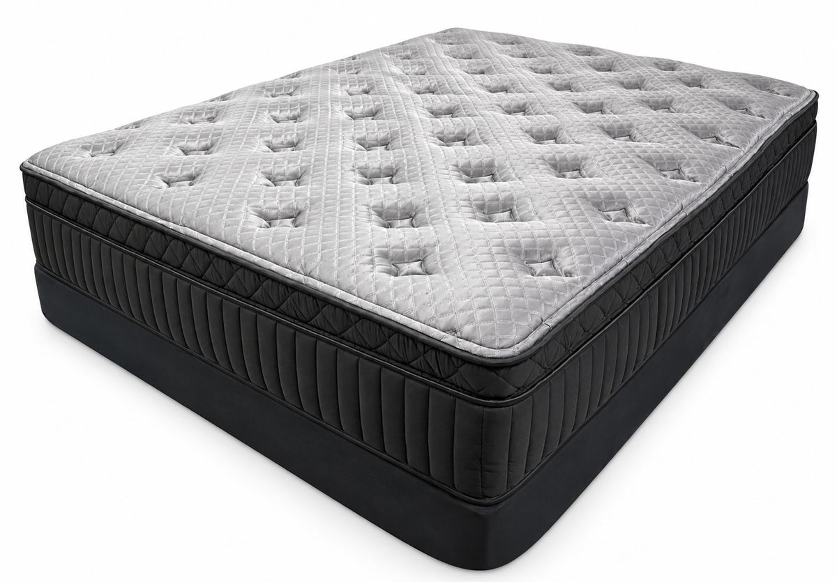 Lucky Firm 14 inch Hybrid Mattress with Cool Gel - Half Price Furniture Las Vegas