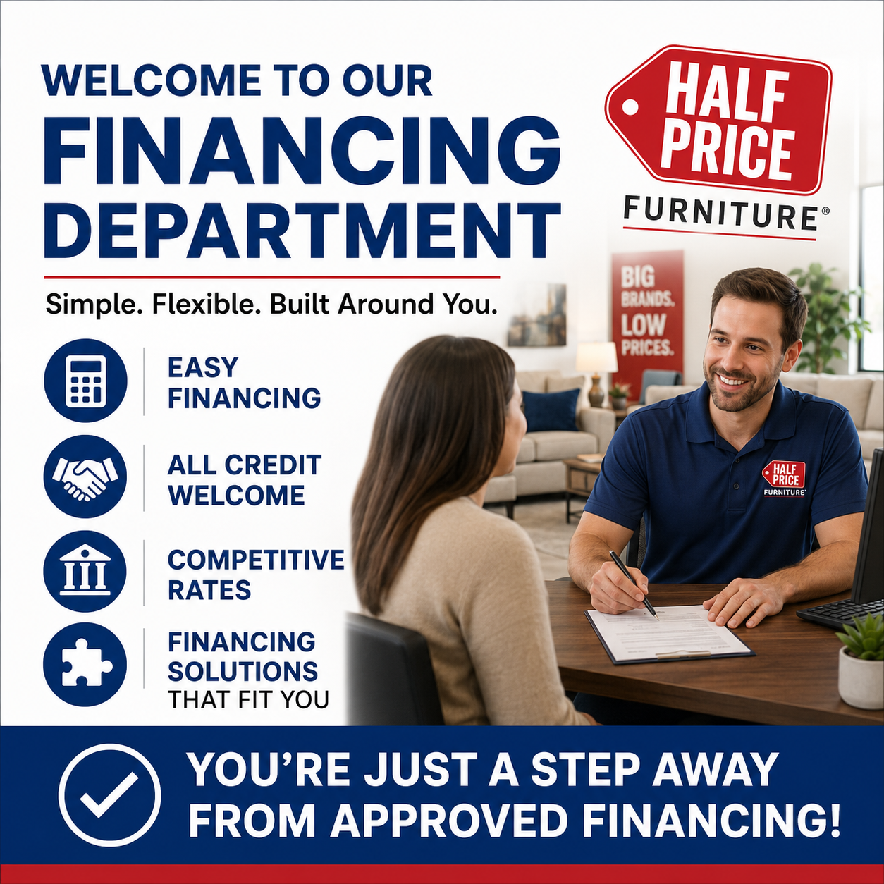 no credit furniture financing Las Vegas