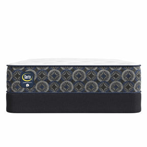 Serta Granthester Medium Mattress and box spring front view
