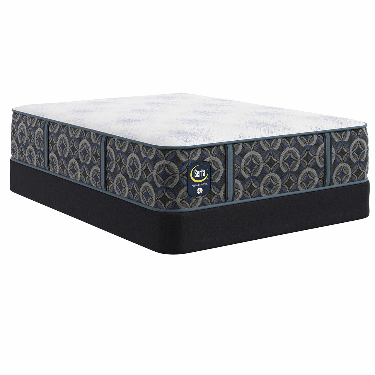 Serta Perfect Sleeper Newchester Hybrid Mattress set with box spring