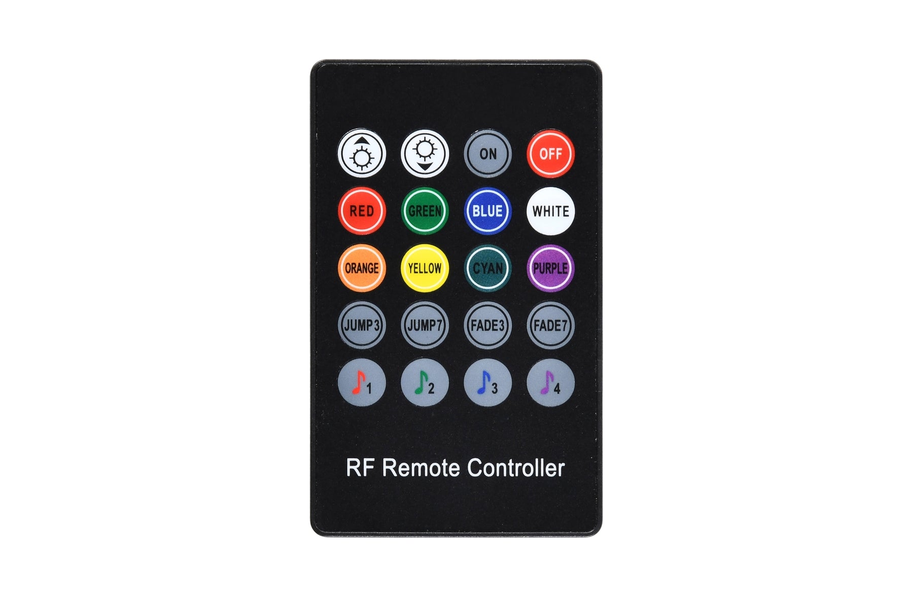 Remote control for the LED lighting