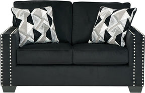 Signature Design by Ashley Gleston High Style Glam Collection Contemporary Living Room Gleston Collection by Ashley  Sofa & Loveseat Half Price Furniture