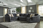 Eltmann 3-Piece Sectional with Cuddler 41303-48-75-34 Eltmann 3-Piece Sectional with Cuddler  Half Price Furniture