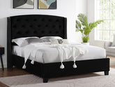 EVA Black Bed - bed - Half Price Furniture