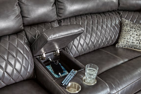 Samperstone Power Reclining Sectional 55203-58-57-19-77-46-62 Half Price Furniture
