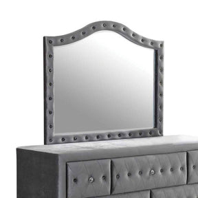 Deanna Tufted  Bedroom Collection Grey Deanna Tufted  Bedroom Collection Grey Half Price Furniture