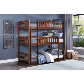 Rowe Collection Bunk bed collection B2013TFDC-1*T Twin/Full Bunk Bed with Storage Boxes | Kids furniture bunk beds Las Vegas Nevada Half Price Furniture