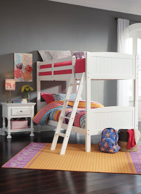 Ashley Kaslyn Twin over Twin Bunk Bed